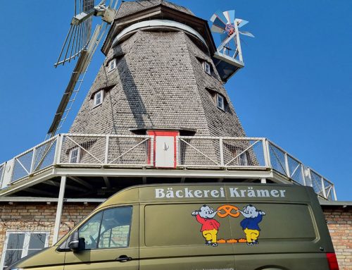 Wir starten in der Mühle im Zoo.
